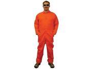 Stanco 4X Orange 4.5 Ounce Nomex IIIA Flame Retardant Coverall With Front Zipper Closure And Elastic Waistband
