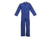 Stanco 2X Royal Blue 4.5 Ounce Nomex IIIA Flame Retardant Coverall With Front Zipper Closure And Elastic Waistband