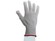 SHOWA Best Glove Size 7 White D FLEX PLUS Dotted Style 7 gauge Medium Weight HPPE Yarn Right Hand Cut Resistant Gloves With Seamless Knit Wrist And PVC Dots Coa