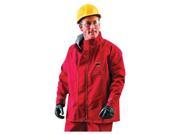 Ansell X Large Red 30 Sawyer Tower CPC Polyester Trilaminate Gore Fabric Chemical Protection Jacket