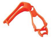 Ergodyne Orange Squids 3405 Acetal Copolymer Glove Grabber With Belt Clip