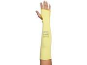 Ansell 18 Goldknit Medium Weight Kevlar Cut Resistant Knitted Sleeve With Thumb Slot