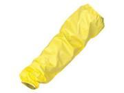 Kimberly Clark Professional* Yellow 21 KleenGuard* 1.5 mil Polpropylene Polyethylene A70 Chemical Spray Protection Sleeves
