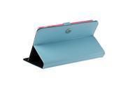 Multiple Color Universal Wallet Case Stand Cover for 9.7 inch Tablet Blue