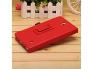 4.7 Awake Sleep Stand Cover Case For Samsung GALAXY Tab T230 Red