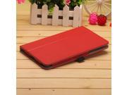 4.8 Awake Sleep Stand Cover Case For Samsung GALAXY Tab T330 Red
