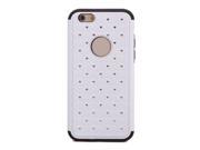4.7 High Quality PC Silicone Durable Phone Case Cover Protector For iPhone 6 White