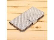 4.7 Luxury Slim Wallet Bling Rhinestone Flip Case Cover For iPhone 6 Silver