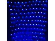 GBB LED Bulbs Mesh Net String Party Wedding Decoration Lights Blue