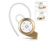Mini In Ear Wireless Stereo Bluetooth Earphone Headphones Headset For Smartphone Gold