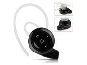 Mini In Ear Wireless Stereo Bluetooth Earphone Headphones Headset For Smartphone Black