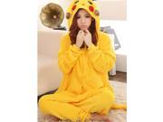 leisurewear animal lovers Pikachu pajamas female flannel cartoon conjoined toilet 8784