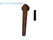 Recliner Handle Lever Style and Extension Tube Brown Color