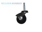 Recliner Handles 2.5 Inch Metal Ball Caster for Office Chair and Office Furniture