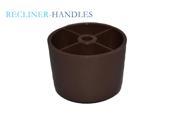 Recliner Handles Replacement Furniture Legs 1.5 Inches Set of 4 Plastic Brown
