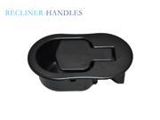 Recliner Handles Black Metal Flapper Style Recliner Release Trigger Handle