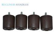 Replacement Furniture Legs 2 Inches Set of 4 Plastic Brown by Recliner Handles
