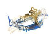 Etang Women Luxury Filigree Venetian Mardi Gras Masquerade Halloween Laser Cut Metal Mask with Crystals MMAK010 8