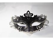 Etang Women Luxury Filigree Venetian Mardi Gras Masquerade Halloween Laser Cut Metal Mask with Crystals MMAK010 10