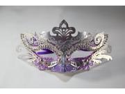 Etang Women Luxury Filigree Venetian Mardi Gras Masquerade Halloween Laser Cut Metal Mask with Crystals MMAK010 12