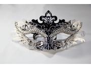 Etang Women Luxury Filigree Venetian Mardi Gras Masquerade Halloween Laser Cut Metal Mask with Crystals MMAK010 13