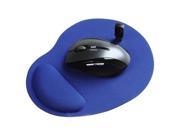 NEW Wrist Comfort Mouse Pad Mice Pad for Optical Mouse BLUE