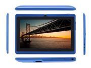 16GB Multi Color 7 Tablet PC Android 4.2 Dual Core Dual Camera A23 1.5GHz blue
