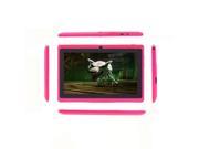 16GB Multi Color 7 Tablet PC Android 4.2 Dual Core Dual Camera A23 1.5GHz Pink