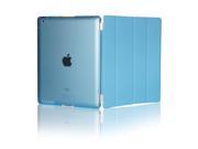 Magnetic Smart Front Cover Back Slim Design Hard Case For Apple iPad 2 3 4 Shipping From US blue