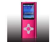 New 8GB 8G Slim Mp3 Mp4 Mp5 Player with 1.8 LCD Screen FM Radio Games Movie rose