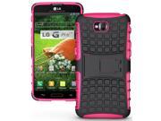 NEW GRENADE GRIP RUGGED TPU SKIN HARD CASE COVER STAND FOR LG G PRO LITE PHONE