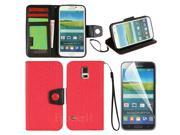 Card Wallet Flip Phone Case PU Leather Cover for Samsung Galaxy S5 i9600