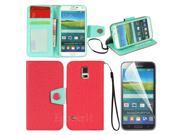 Card Wallet Flip Phone Case PU Leather Cover for Samsung Galaxy S5 i9600