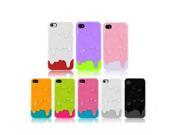 New Colorful Cute 3D Melt Ice Cream Skin Hard Back Case Cover For i Phone 4 4G4S