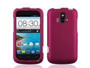 For AT T GoPhone ZTE Radiant Z740 Rubberized HARD Protector Case Phone Cover