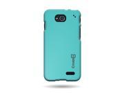 For LG Optimus L90 Hard Rubberized Plastic Matte Snap On Phone Cover Case
