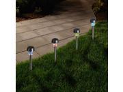 Pure Garden Outdoor Solar Yard Lights Color Changing Set of 6