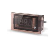 New 12V 24V Car Digital Green LED Panel Voltage Volt Meter Gauge