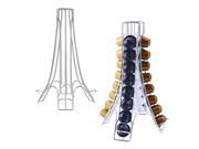 Stainless Steel Eiffel Coffee Capsule Holder Stand 4 Rack Stand Storage Cafe