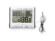 NEW Magnetic LCD Digital Thermometer Hygrometer Temperature Humidity Meter Clock