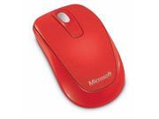 HOT Microsoft 1000 Red Wireless Mobile Mouse