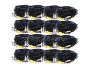 16 50ft BNC Video Power Cable DVR CCTV Security Camera Surveillance Wire b7h