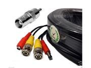 Premium Quality 150Ft Video Power BNC RCA Cable for Night Owl CCTV Security Ca