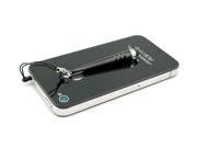 3Pcs x Stylus Short Sharp Metal Touch Screen Pen For iphone ipad tablet samgung HTC blackberry Tablet Black
