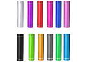 USB 2600 mAh portable Power Bank External Battery charger for mobile devices PURPLE
