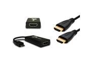 NEW 6FT HDMI Cable Cord HDTV Micro USB to MHL Adapter for Sony Xperia Z V SP GX TL