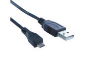 new 1FT 1FEET USB2.0 A Male to Micro B Male Data Sync Charger Cable U2A1 MCB 01BLK