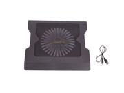 New Laptop USB Cooling Cooler One Big Fan Stand for 15.4 Notebook PC with LED hot
