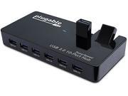 Plugable USB 3.0 SuperSpeed 10 Port Hub with Two Flip Up Ports and 48W Power