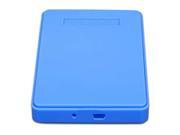 1TB USB 2.5 SATA External Hard Drive Disk HDD Enclosure Case Box Blue light ABS for USB2.0 Backwards Support Windows 98 se me 2000 xp 7 vista Mac OS8.6